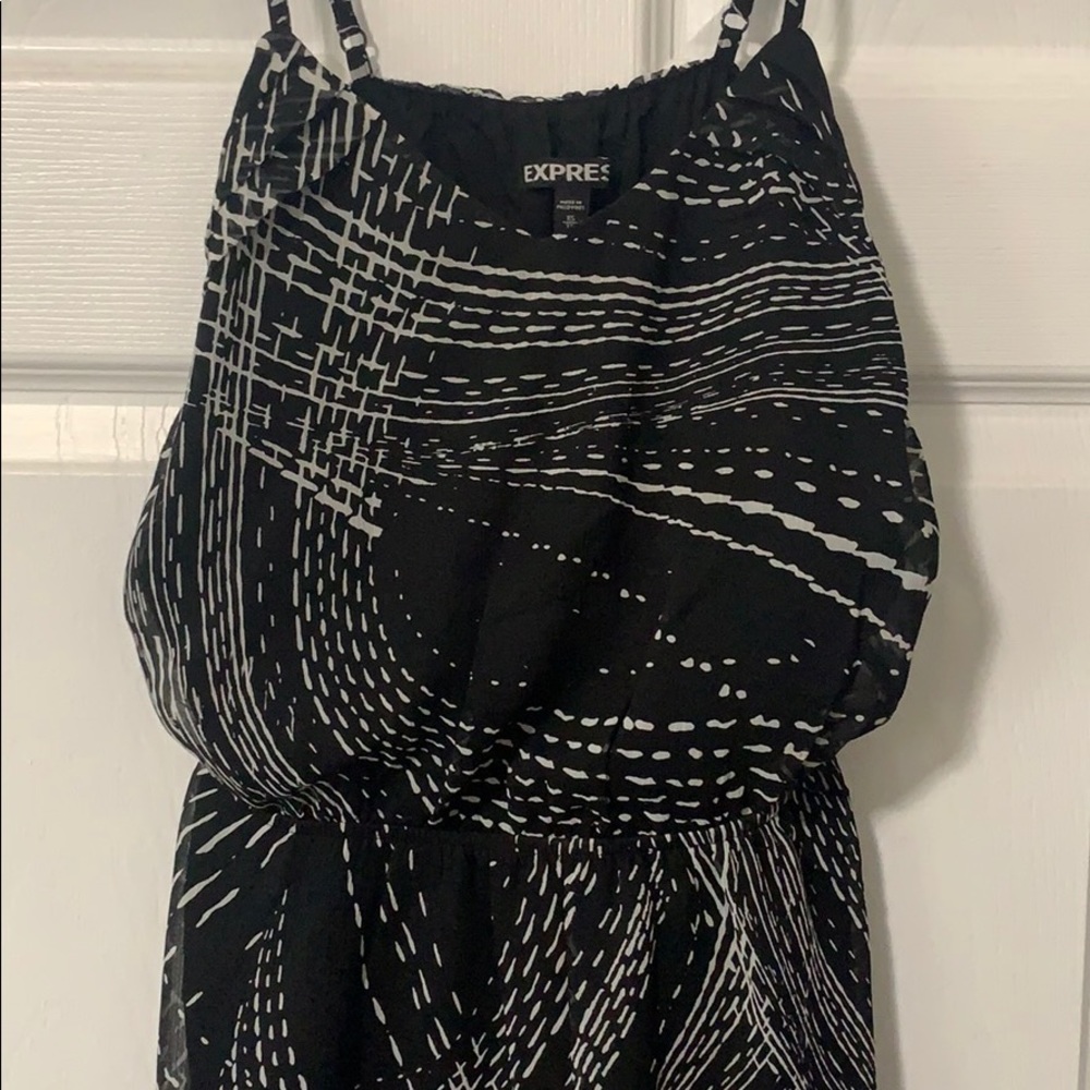 Express Women's Dress High Low Spaghetti Strap